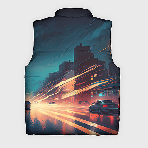 Мужской жилет Городской трафик / 3D-Черный – фото 2