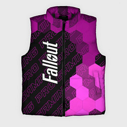 Мужской жилет Fallout pro gaming: по-вертикали, цвет: 3D-черный