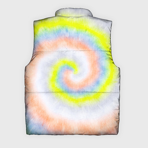 Мужской жилет Тай дай жёлтый / 3D-Красный – фото 2