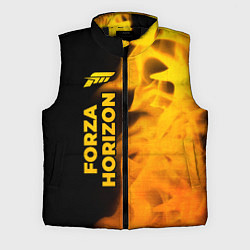 Мужской жилет Forza Horizon - gold gradient: по-вертикали