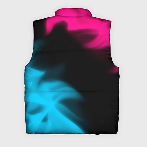 Мужской жилет Chery - neon gradient: надпись, символ / 3D-Черный – фото 2