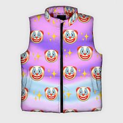 Мужской жилет Узор с Клоунами, цвет: 3D-красный