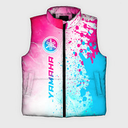 Мужской жилет Yamaha neon gradient style: по-вертикали, цвет: 3D-черный