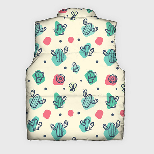 Мужской жилет Cactus life / 3D-Черный – фото 2