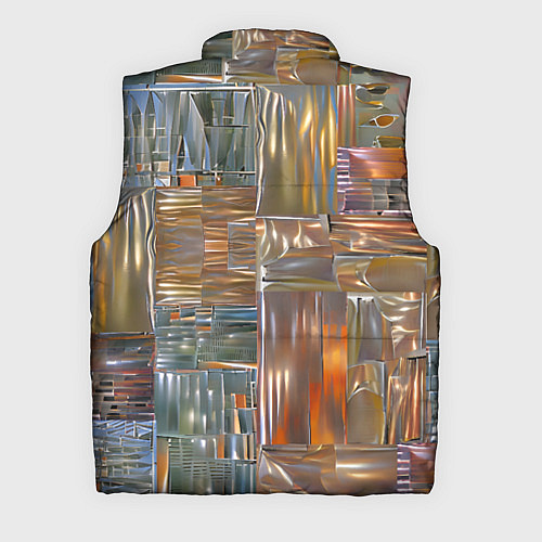 Мужской жилет Космическая сталь / 3D-Красный – фото 2