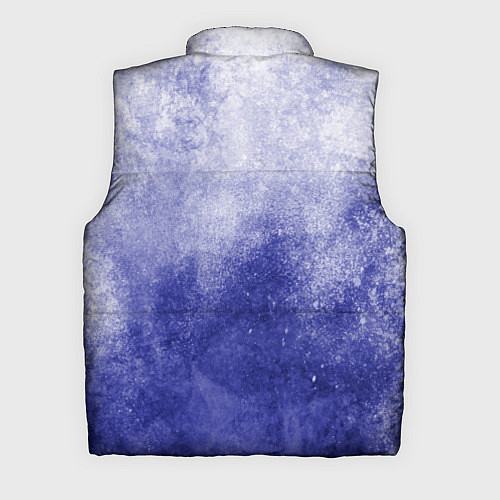 Мужской жилет Текстура Ocean splash / 3D-Черный – фото 2