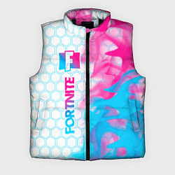Мужской жилет Fortnite neon gradient style: по-вертикали