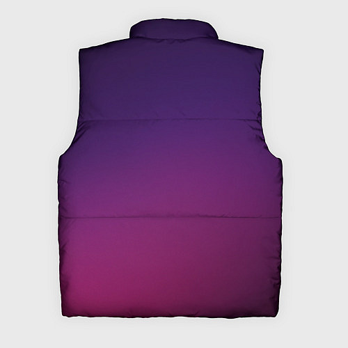 Мужской жилет Малиновый градиент / 3D-Черный – фото 2