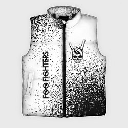 Мужской жилет Foo Fighters и рок символ на светлом фоне, цвет: 3D-черный