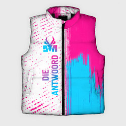 Мужской жилет Die Antwoord neon gradient style: по-вертикали