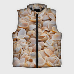Мужской жилет Ракушки крым, цвет: 3D-черный