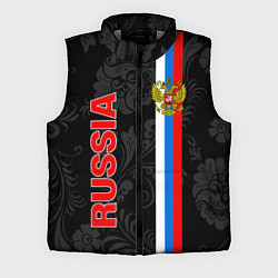 Мужской жилет Russia black style