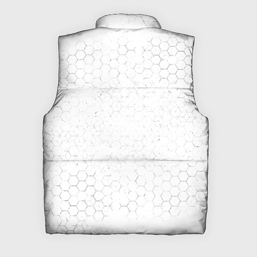 Мужской жилет Cyberpunk 2077 glitch на светлом фоне: надпись, си / 3D-Черный – фото 2