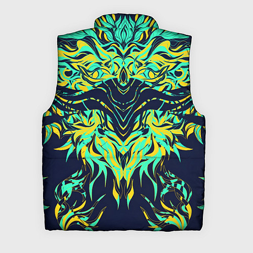 Мужской жилет Сияние узора / 3D-Черный – фото 2