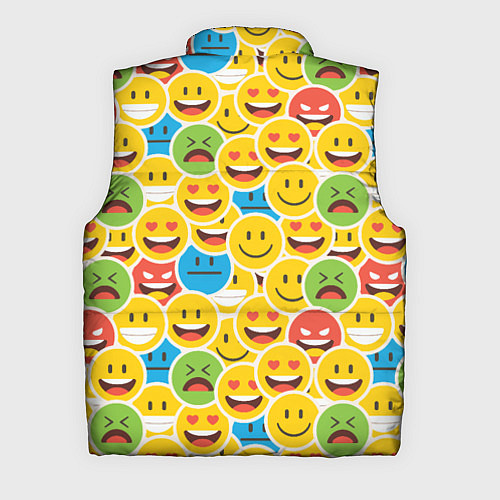 Мужской жилет Интернет эмоции / 3D-Светло-серый – фото 2