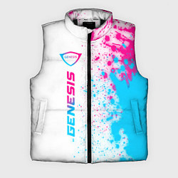Мужской жилет Genesis neon gradient style: по-вертикали