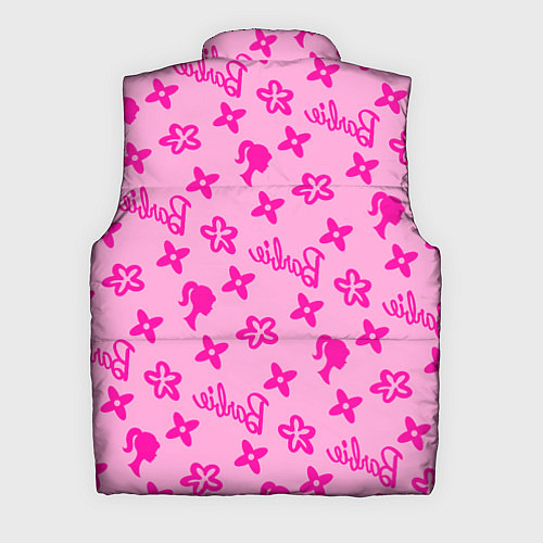 Мужской жилет Барби паттерн розовый / 3D-Черный – фото 2