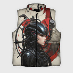 Мужской жилет Девушка-ксеноморф, цвет: 3D-красный