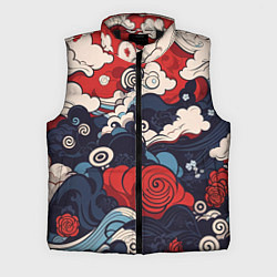 Мужской жилет Узоры в Японском стиле