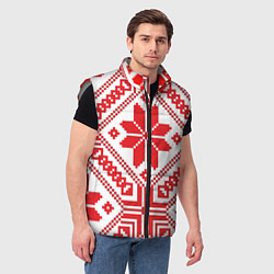 Мужской жилет Национальный, цвет: 3D-светло-серый — фото 2