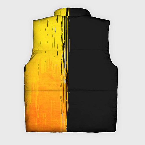 Мужской жилет Counter Strike - gold gradient: по-вертикали / 3D-Черный – фото 2