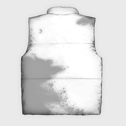 Мужской жилет Elden Ring glitch на светлом фоне: надпись, символ / 3D-Черный – фото 2