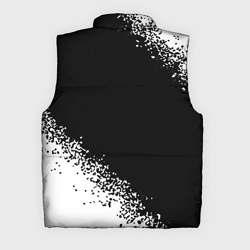 Мужской жилет Массажист из России и герб РФ: надпись, символ / 3D-Черный – фото 2