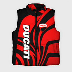 Мужской жилет Ducati - red stripes