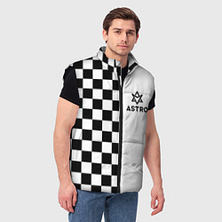 Мужской жилет Астро шахматка, цвет: 3D-черный — фото 2