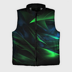 Мужской жилет Dark green background, цвет: 3D-светло-серый