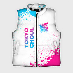 Мужской жилет Tokyo Ghoul neon gradient style: надпись, символ