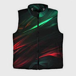 Мужской жилет Dark red and green