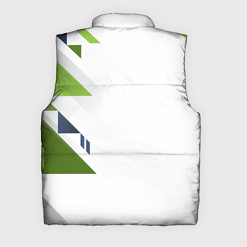 Мужской жилет Геометрическая абстракция вектор / 3D-Черный – фото 2