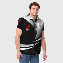 Мужской жилет Митсубиси - строгие оттенки, цвет: 3D-красный — фото 2