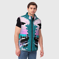Мужской жилет Vanguard abstraction - vogue, цвет: 3D-черный — фото 2