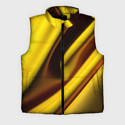 Мужской жилет Желтая футболка, цвет: 3D-черный
