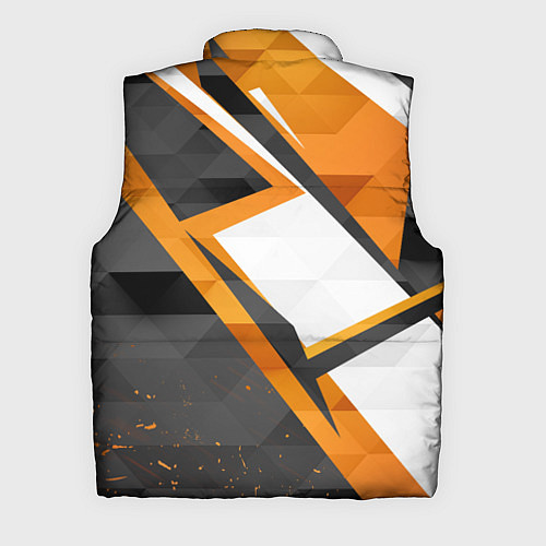 Мужской жилет Абстрактный полигональный узор Asiimov / 3D-Черный – фото 2