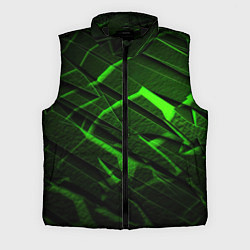 Мужской жилет Неоновый зеленый свет из плит