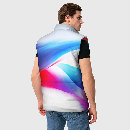 Мужской жилет Футболка Россия / 3D-Красный – фото 4