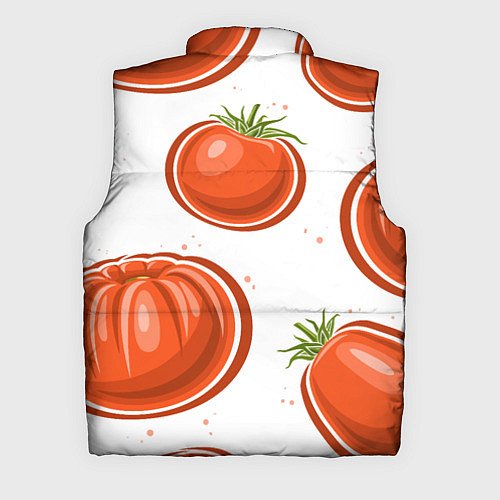 Мужской жилет Помидорчики / 3D-Светло-серый – фото 2