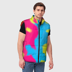 Мужской жилет Тай-дай из фильма Барби, цвет: 3D-красный — фото 2