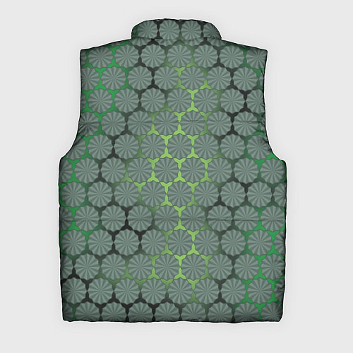 Мужской жилет Цветочная броня / 3D-Черный – фото 2
