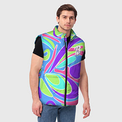 Мужской жилет Костюм Barbie Totally Ultra Hair brunette, цвет: 3D-черный — фото 2