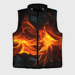 Мужской жилет Пламя костра