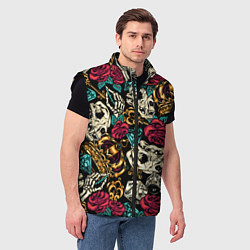 Мужской жилет A pattern for a hipster, цвет: 3D-черный — фото 2