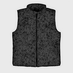 Мужской жилет Тёмно-серый паттерн пятнистый