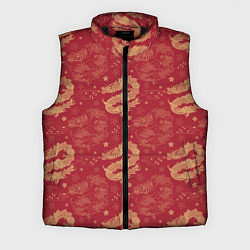 Мужской жилет The chinese dragon pattern, цвет: 3D-черный
