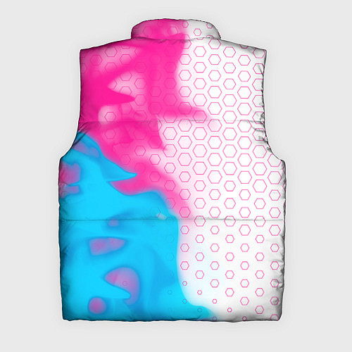 Мужской жилет Suzuki neon gradient style: по-вертикали / 3D-Черный – фото 2