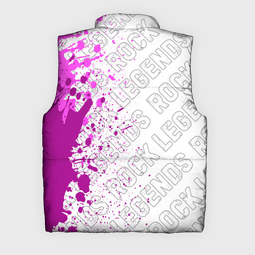Мужской жилет Queen rock legends: по-вертикали / 3D-Черный – фото 2