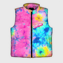 Мужской жилет Barbie - floral pattern - tie-dye, цвет: 3D-светло-серый